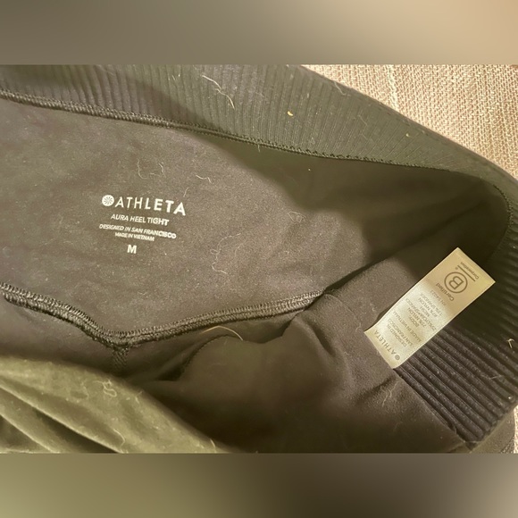 Black Athleta Aura heel tight - Picture 8 of 9